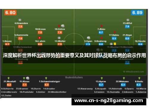 深度解析世界杯出线形势的重要意义及其对球队战略布局的启示作用